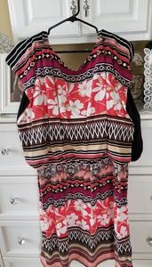 Hawaiian style dress 18w